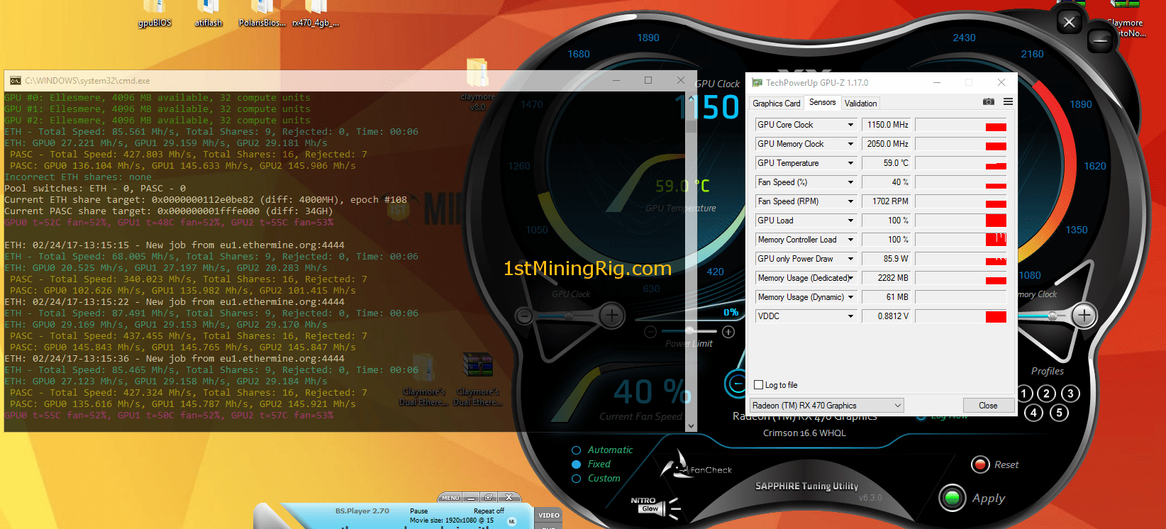 rx470怎么挖以太坊(rx470怎么挖矿)